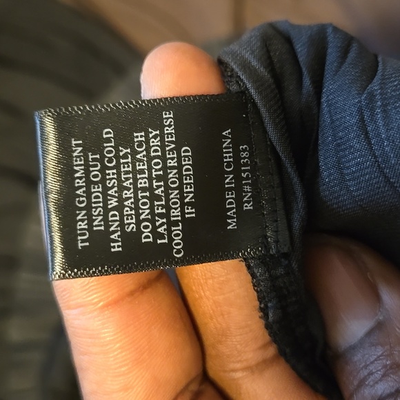 Current Air Cara Black Pleated Ruffle Mini Dress Sz S Boho Chic Halter Flowy Y2K - Picture 10 of 10